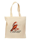 Cancer Color Illustration Grocery Tote Bag-Grocery Tote-TooLoud-Natural-Medium-Davson Sales