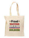 Proud Brother of an American Soldier Grocery Tote Bag-Grocery Tote-TooLoud-Natural-Medium-Davson Sales