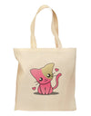 Kawaii Kitty Grocery Tote Bag-Grocery Tote-TooLoud-Natural-Medium-Davson Sales