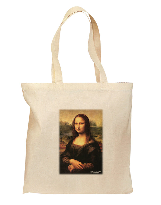 Mona Painting Grocery Tote Bag - Natural-Grocery Tote-TooLoud-Natural-Medium-Davson Sales