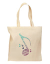 Music Note Typography Grocery Tote Bag-Grocery Tote-TooLoud-Natural-Medium-Davson Sales