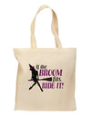 Ride It Purple Grocery Tote Bag-Grocery Tote-TooLoud-Natural-Medium-Davson Sales