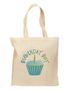 Birthday Boy - Candle Cupcake Grocery Tote Bag by TooLoud-Grocery Tote-TooLoud-Natural-Medium-Davson Sales