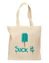 Suck It Popsicle Grocery Tote Bag-Grocery Tote-TooLoud-Natural-Medium-Davson Sales