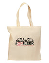 Eyebrows On Fleek Grocery Tote Bag-Grocery Tote-TooLoud-Natural-Medium-Davson Sales