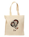 Leo Symbol Grocery Tote Bag-Grocery Tote-TooLoud-Natural-Medium-Davson Sales