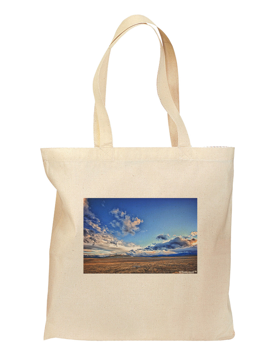 Garden of the Gods Colorado Grocery Tote Bag-Grocery Tote-TooLoud-Natural-Medium-Davson Sales