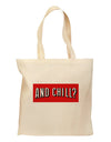 And Chill Grocery Tote Bag-Grocery Tote-TooLoud-Natural-Medium-Davson Sales