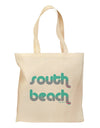 South Beach Color Scheme Design Grocery Tote Bag by TooLoud-Grocery Tote-TooLoud-Natural-Medium-Davson Sales