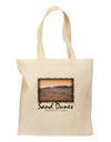 Colorado Sand Dunes Text Grocery Tote Bag-Grocery Tote-TooLoud-Natural-Medium-Davson Sales