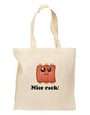 Nice Rack Grocery Tote Bag-Grocery Tote-TooLoud-Natural-Medium-Davson Sales