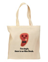 There Is No Miss Steak Grocery Tote Bag by TooLoud-Grocery Tote-TooLoud-Natural-Medium-Davson Sales