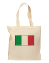 Italian Flag - Italy Grocery Tote Bag by TooLoud-Grocery Tote-TooLoud-Natural-Medium-Davson Sales