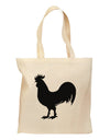 Rooster Silhouette Design Grocery Tote Bag-Grocery Tote-TooLoud-Natural-Medium-Davson Sales