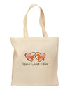 Rescue Adopt Love Grocery Tote Bag-Grocery Tote-TooLoud-Natural-Medium-Davson Sales