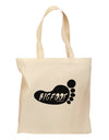 Bigfoot Grocery Tote Bag by TooLoud-Grocery Tote-TooLoud-Natural-Medium-Davson Sales