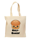 Half Baked Cute Roll Grocery Tote Bag-Grocery Tote-TooLoud-Natural-Medium-Davson Sales