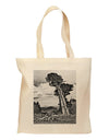 Colorado Landscape Monochrome Grocery Tote Bag-Grocery Tote-TooLoud-Natural-Medium-Davson Sales