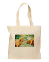 Two Bighorn Rams Watercolor Grocery Tote Bag-Grocery Tote-TooLoud-Natural-Medium-Davson Sales