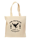 Cabin 3 Poseidon Camp Half Blood Grocery Tote Bag-Grocery Tote-TooLoud-Natural-Medium-Davson Sales