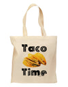 Taco Time - Mexican Food Design Grocery Tote Bag by TooLoud