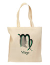 Virgo Symbol Grocery Tote Bag-Grocery Tote-TooLoud-Natural-Medium-Davson Sales