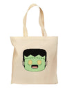 Cute Pixel Monster Grocery Tote Bag-Grocery Tote-TooLoud-Natural-Medium-Davson Sales