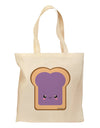 Cute Matching Design - PB and J - Jelly Grocery Tote Bag by TooLoud-Grocery Tote-TooLoud-Natural-Medium-Davson Sales