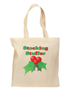 Stocking Stuffer Design - Christmas Grocery Tote Bag by TooLoud-Grocery Tote-TooLoud-Natural-Medium-Davson Sales