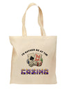 I'd Rather Be At The Casino Funny Grocery Tote Bag - Natural by TooLoud-Grocery Tote-TooLoud-Natural-Medium-Davson Sales