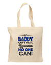 If Daddy Can't Fix It Grocery Tote Bag-Grocery Tote-TooLoud-Natural-Medium-Davson Sales