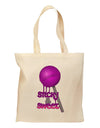 Sticky & Sweet Lollipop Grocery Tote Bag-Grocery Tote-TooLoud-Natural-Medium-Davson Sales