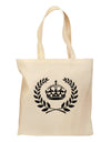 Crown and Laurel Grocery Tote Bag-Grocery Tote-TooLoud-Natural-Medium-Davson Sales