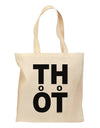 THOT Too Hot Grocery Tote Bag-Grocery Tote-TooLoud-Natural-Medium-Davson Sales