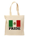 Mexican Pride - Mexican Flag Grocery Tote Bag by TooLoud-Grocery Tote-TooLoud-Natural-Medium-Davson Sales