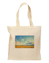 Garden of the Gods Watercolor Grocery Tote Bag-Grocery Tote-TooLoud-Natural-Medium-Davson Sales