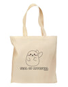 Seal of Approval Grocery Tote Bag by TooLoud-Grocery Tote-TooLoud-Natural-Medium-Davson Sales