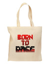 Born To Rage Red Grocery Tote Bag-Grocery Tote-TooLoud-Natural-Medium-Davson Sales