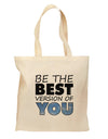 Be The Best Version Of You 15&#x22; Dark Laptop / Tablet Case Bag by TooLoud-Laptop / Tablet Case Bag-TooLoud-Natural-medium-Davson Sales