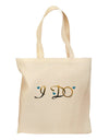 I Do - Groom Grocery Tote Bag-Grocery Tote-TooLoud-Natural-Medium-Davson Sales