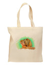 Squirrel Monkey Watercolor Grocery Tote Bag-Grocery Tote-TooLoud-Natural-Medium-Davson Sales