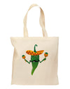 Green Hot Mexican Chili Pepper Grocery Tote Bag-Grocery Tote-TooLoud-Natural-Medium-Davson Sales