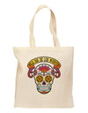 Feliz Dia de los Muertos Calavera Grocery Tote Bag-Grocery Tote-TooLoud-Natural-Medium-Davson Sales