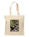 Rockies River with Text Grocery Tote Bag - Natural-Grocery Tote-TooLoud-Natural-Medium-Davson Sales