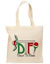 DTF Down To Fiesta Grocery Tote Bag-Grocery Tote-TooLoud-Natural-Medium-Davson Sales