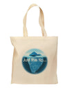 Iceberg Just the Tip Grocery Tote Bag-Grocery Tote-TooLoud-Natural-Medium-Davson Sales