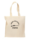 Zombie Apocalypse Group Role Sniper Grocery Tote Bag-Grocery Tote-TooLoud-Natural-Medium-Davson Sales