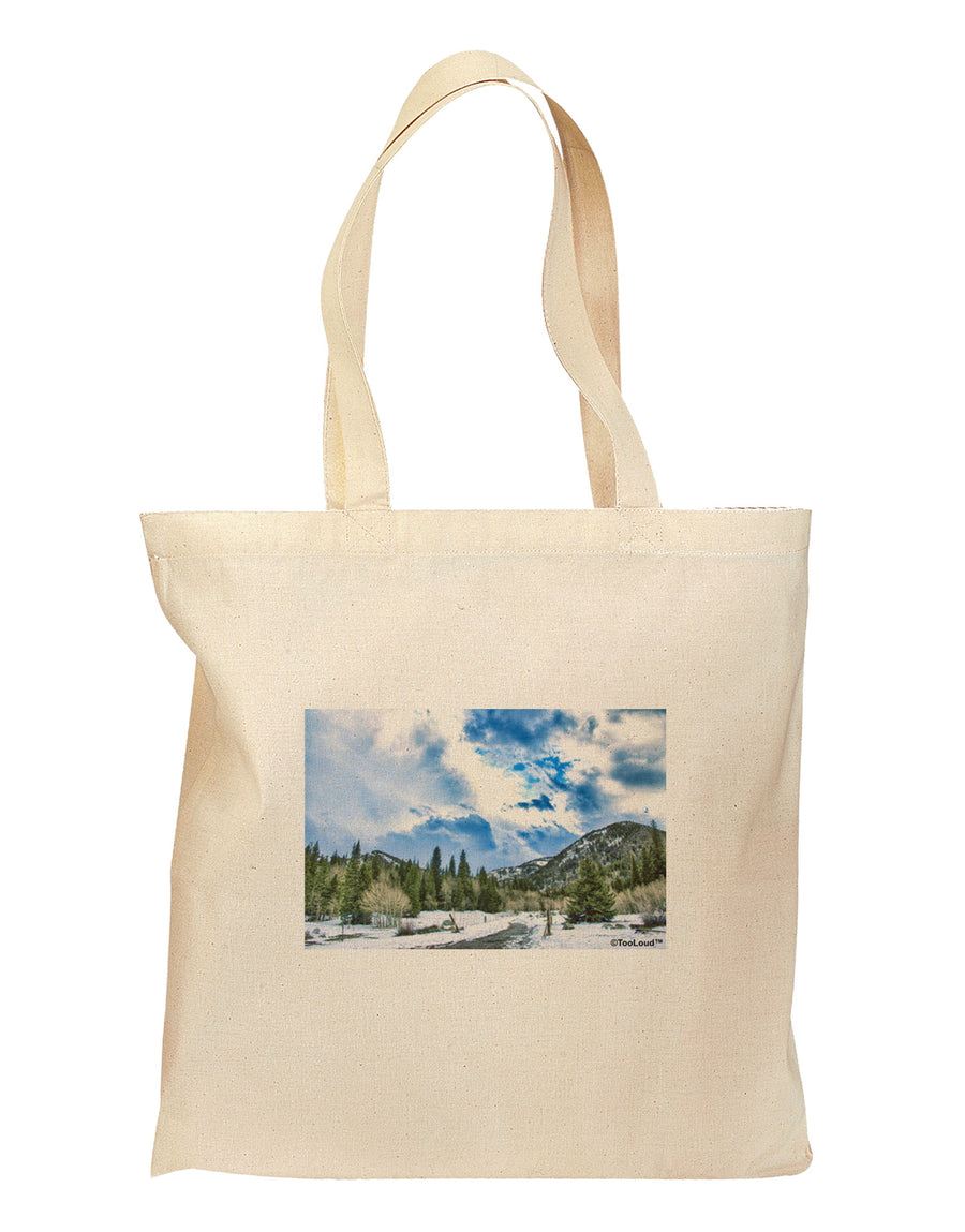 El Dora CO Grocery Tote Bag - Natural-Grocery Tote-TooLoud-Natural-Medium-Davson Sales