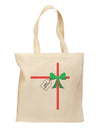 Merry Christmas Present Gift Grocery Tote Bag-Grocery Tote-TooLoud-Natural-Medium-Davson Sales