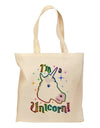 I'm a Unicorn Grocery Tote Bag-Grocery Tote-TooLoud-Natural-Medium-Davson Sales